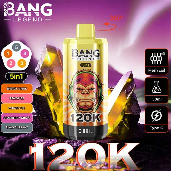 Bang Legend 120k 5in1 Puffs Disposable Vape