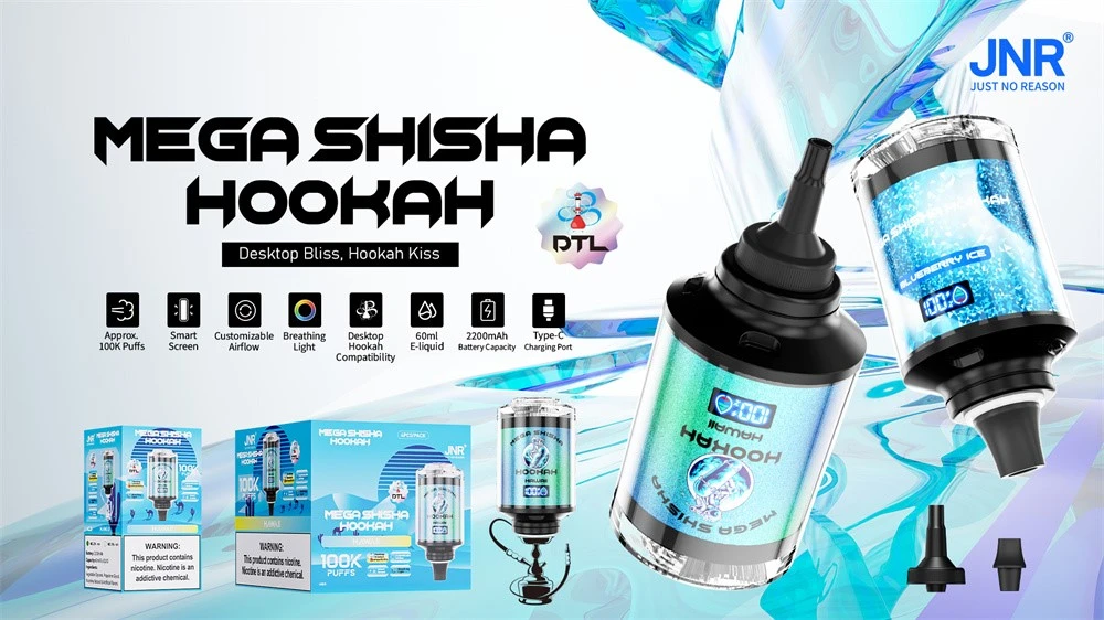 JNR shisha hookah 100k Puffs JNR shisha hookah 100k Puffs