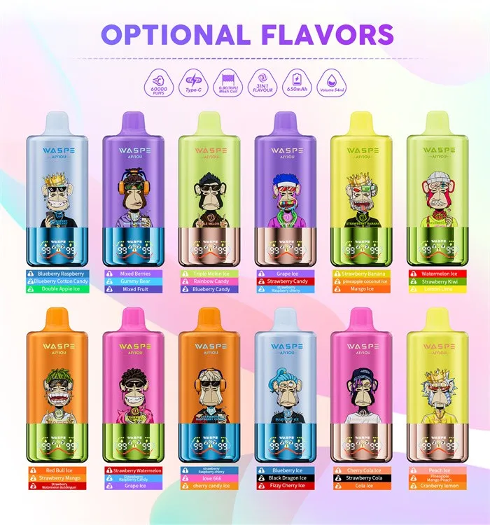 Waspe AIVIOU 3in1 60000 Puffs Vape